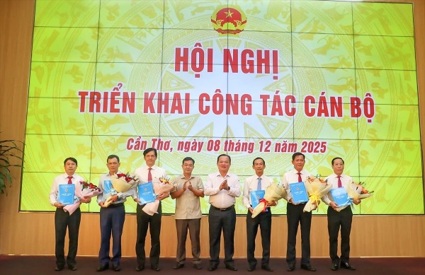 Ông Lê Trọng Nguyên được bổ nhiệm Chánh Thanh tra TP Cần Thơ